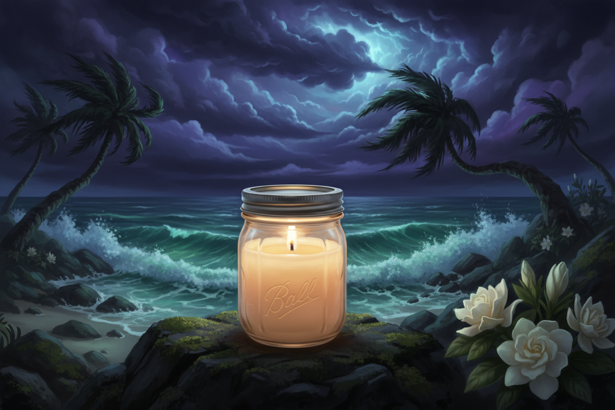 Bermuda Triangle – Mason Jar