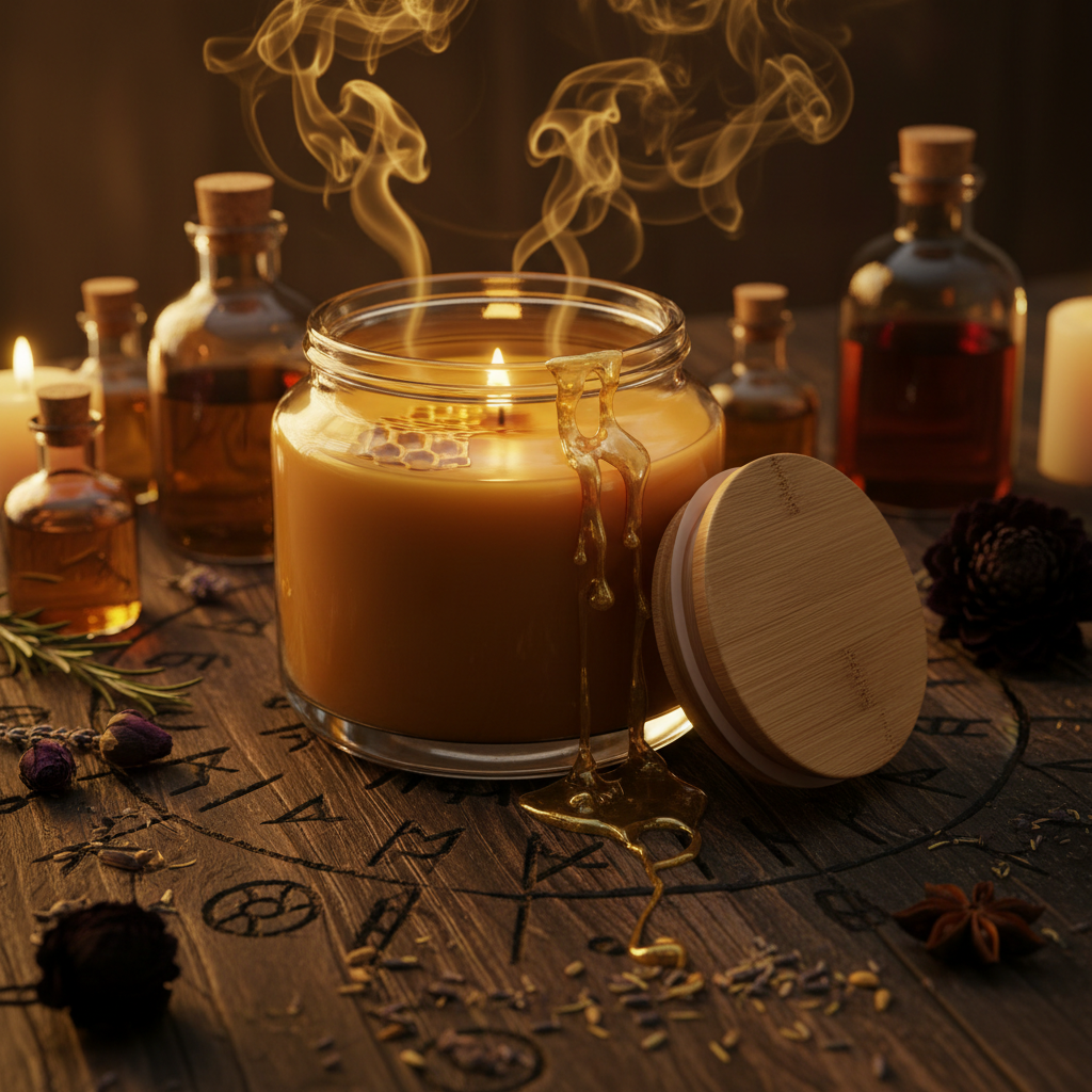 Brew of the Bees - Apothecary - Lid Propped