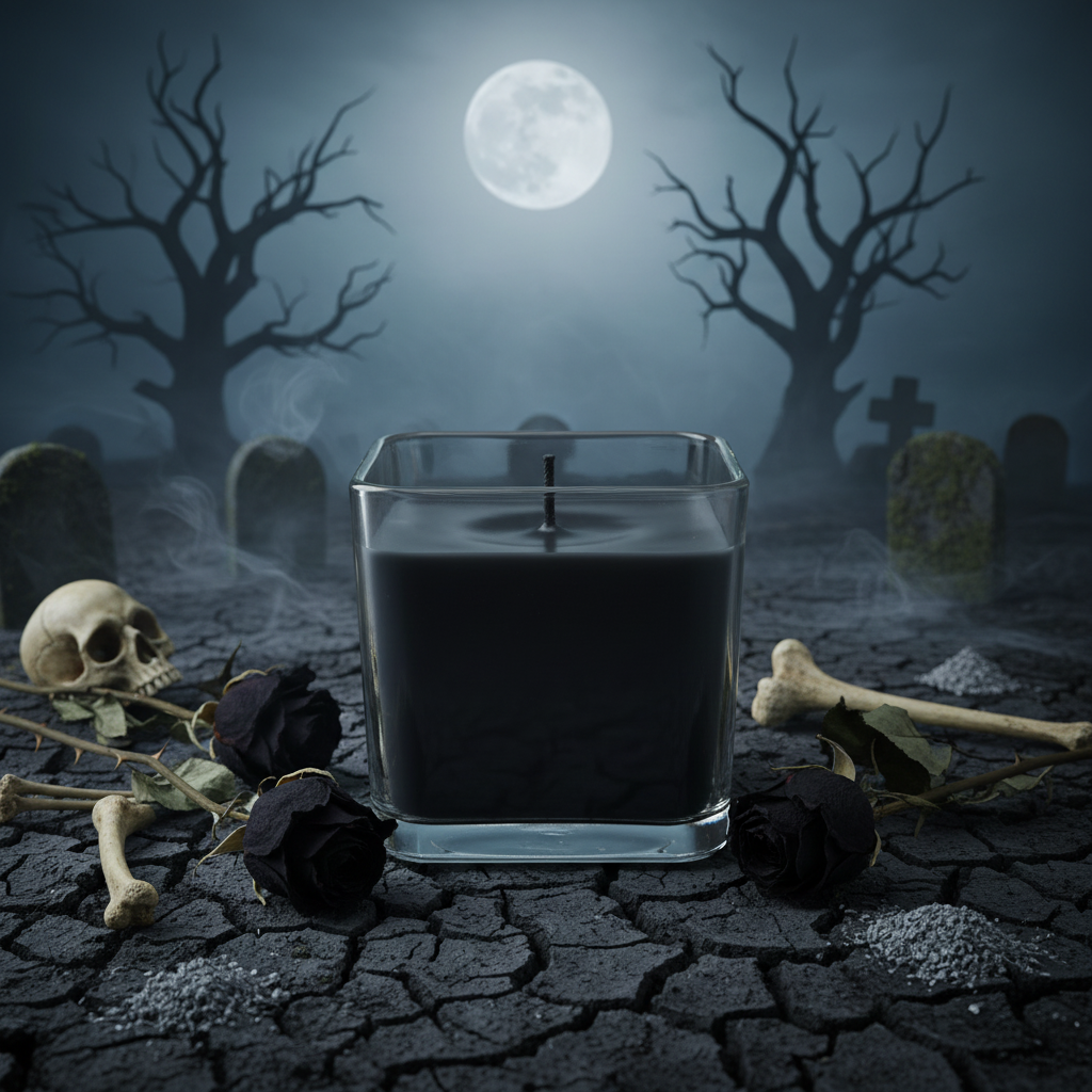 Death Horseman - 12oz Square Jar