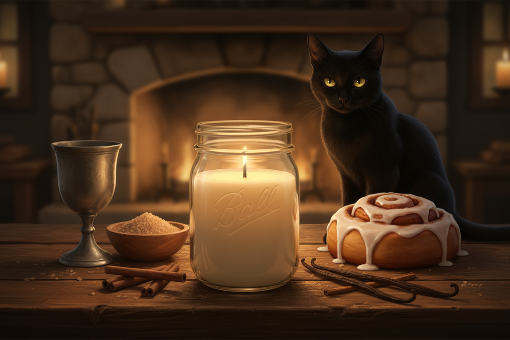 Demon Cat – Mason Jar