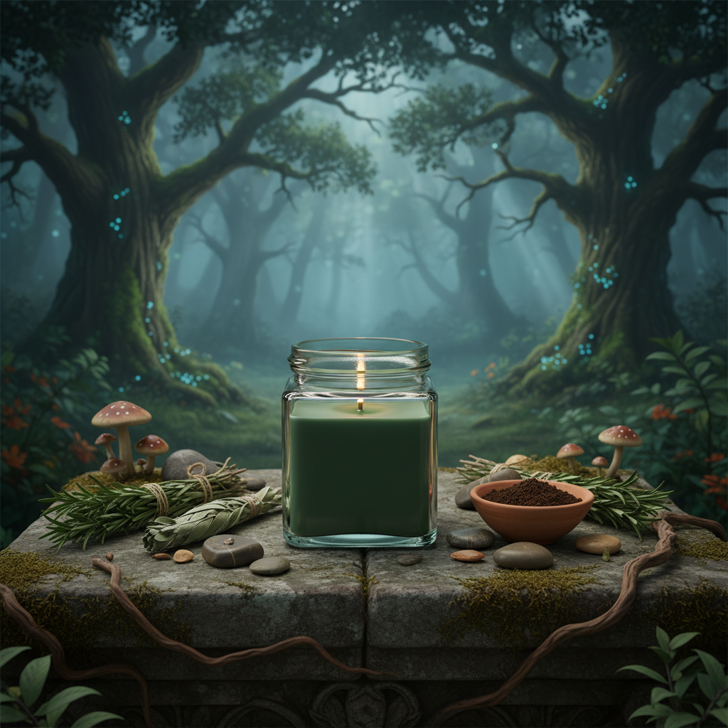 Druid's Grove - 12oz Square Jar