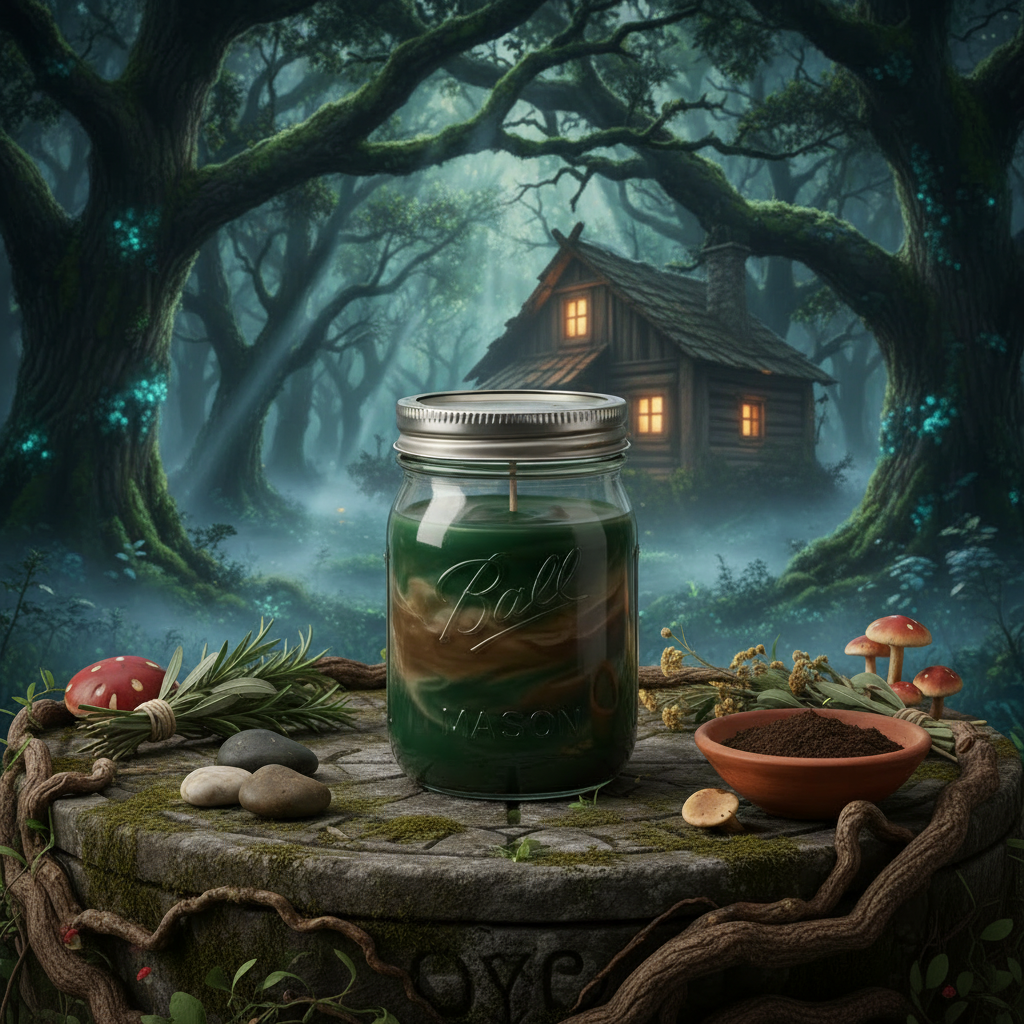 Druid's Grove - Mason Jar - Cabin