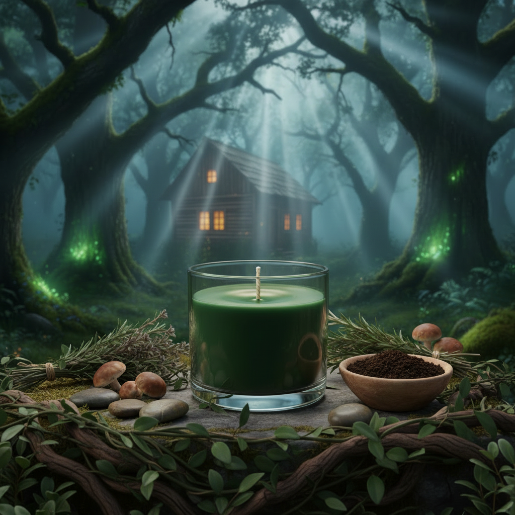 Druid's Grove - Round Tumbler - Cabin (retry)