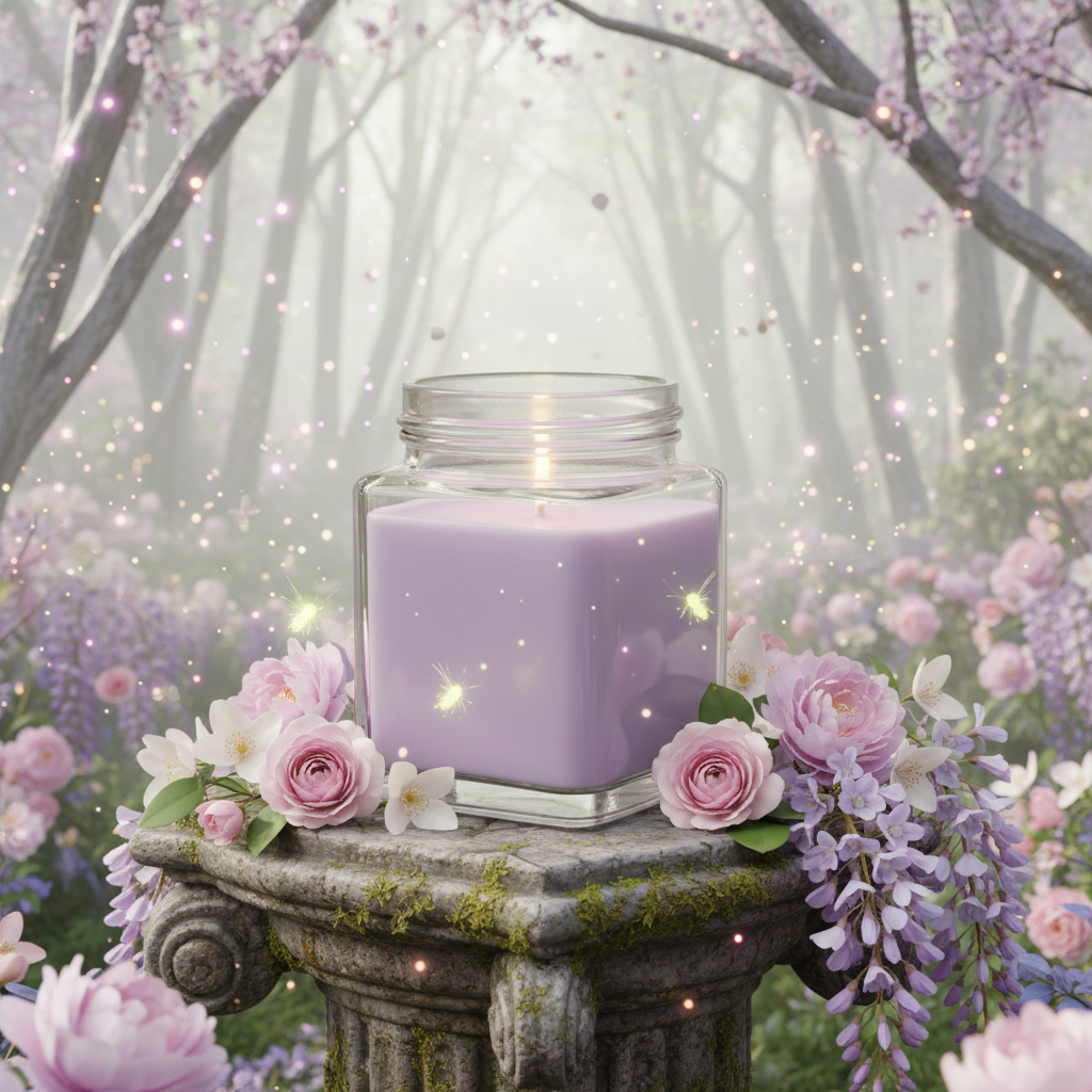 Elven Gardens - Square Jar Lavender