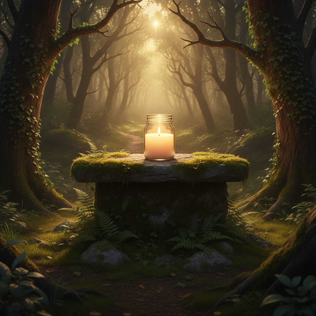 Evening Star - Mason Jar - Druid's Grove