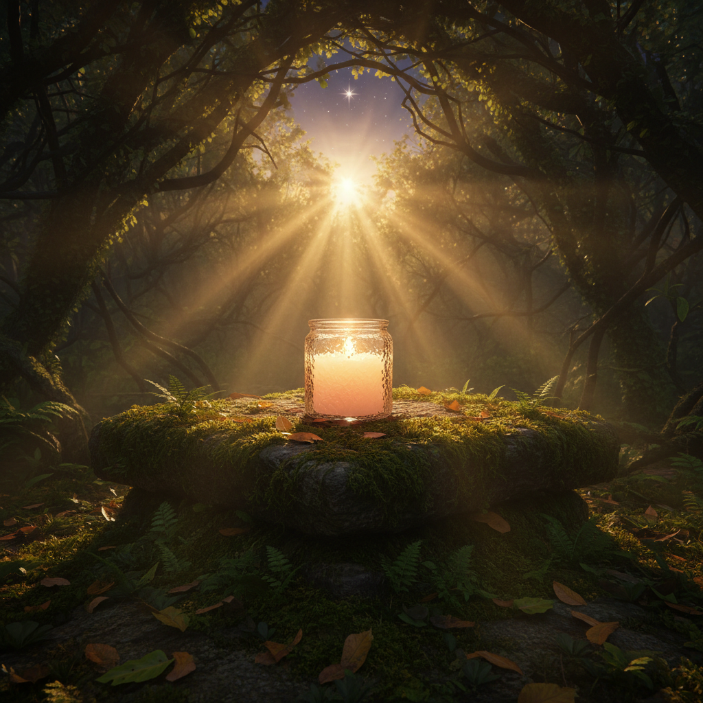 Evening Star - Square Jar - Druid's Grove