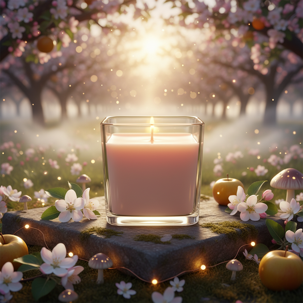 Fae Orchard - 12oz Square Jar