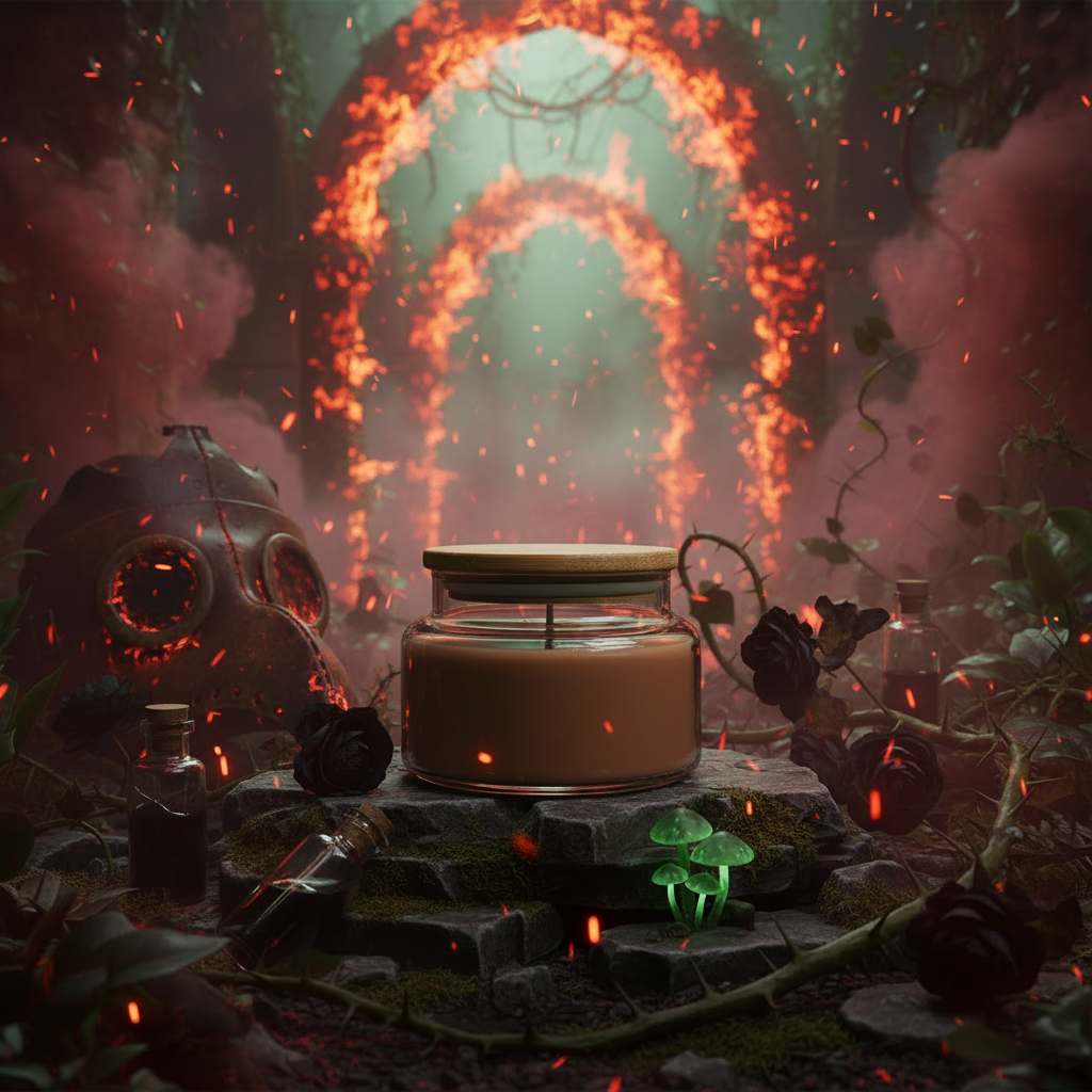 Hell's Gate - Apothecary Bamboo Lid