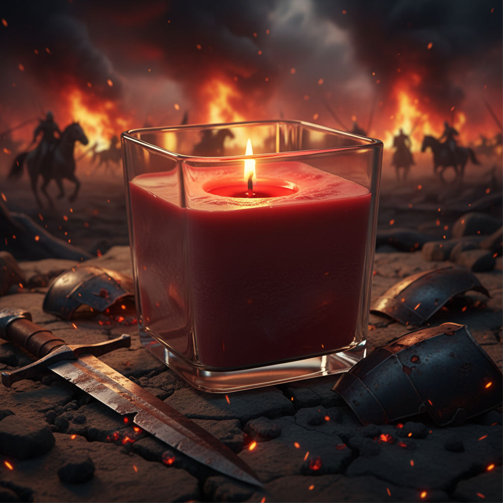 War Horseman - 12oz Square Jar